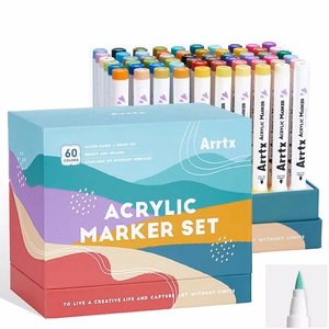 Akryylimarkerit ARRTX 60C, 60 väriä