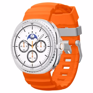 Spigen WBS2 Ranneke Samsung Galaxy Watch 8 / Classic (40 / 44 / 46 mm) Oranssi