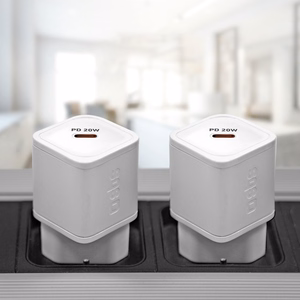 SBS TETRGAN1C20W 20W GaN Wall Charger with Power Delivery - White