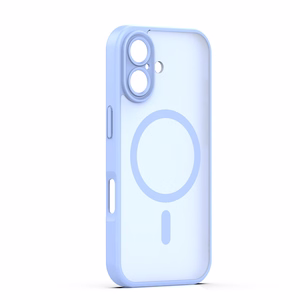 Mag Matt Suojakuori iPhone 16 6,1" vaaleansininen kamerasuoja