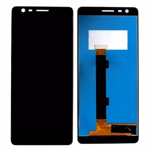 LCD-näyttö yhteensopiva Nokia 3.1 (Nokia 3 2018) musta HQ