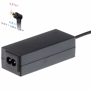 Charger for laptop Akyga AK-ND-49 (12V / 3.0A 36W 4.8 x 1.7mm) Asus 1.2m