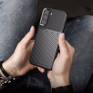 Thunder Case joustava panssarisuojus Samsung Galaxy S22 + (S22 Plus) sininen