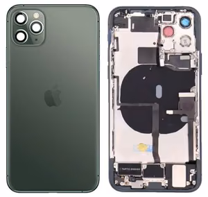 Akun kansi iPhone 11 Pro Midnight Green täysi flex-kaapelilla alkuperäinen (käytetty Grade B)