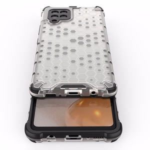 Honeycomb Asia panssari kansi TPU puskuri Samsung Galaxy A42 5G vihreä