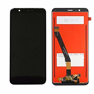 Puhelimen LCD-näyttö kosketuslasilla Huawei P Smart, musta