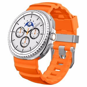 Spigen WBS2 Ranneke Samsung Galaxy Watch 8 / Classic (40 / 44 / 46 mm) Oranssi