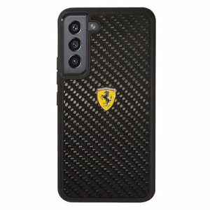 Ferrari FEHCS22MFCAK S22+ S906 musta/musta kovakotelo On Track Real Carbon
