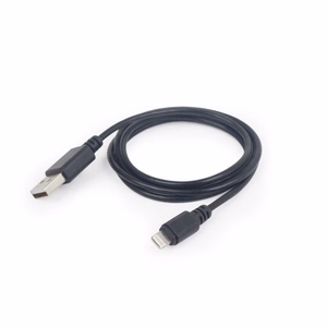 Gembird CC-USB2-AMLM-1M Lightning-kaapeli, musta
