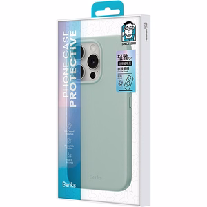 Benks Magneettinen Vita Pro silikoninen suojakuori iPhone 16 Pro Max:lle vihreä