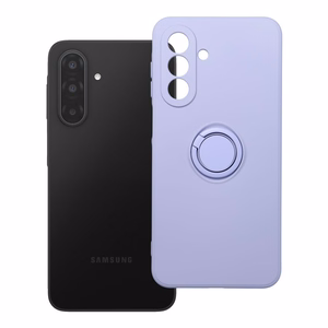 Silikoninen Suojakuori Samsung A17:lle Ring violetti