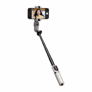 AOCHUAN M1 Pro gimbaali RGB-valaistuksella (valkoinen)
