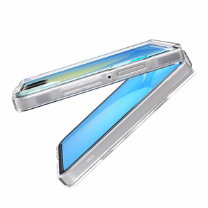 Spigen AirSkin Samsung Galaxy Z Flip 7 kristallinkirkas valkoinen