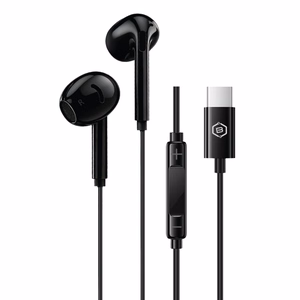 Blavec BHS-02 USB-C -nappikuulokkeet mikrofonilla ja DAC-muuntimella (BHS02-B), mustat