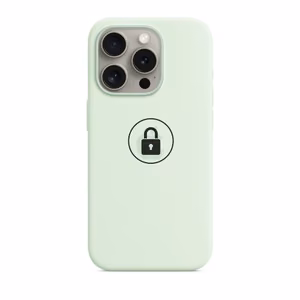 Silicone Case v2 -suojakuori iPhone 15 Pro:lle, Soft Mint