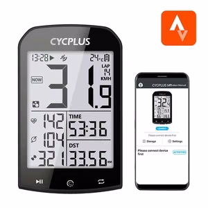 GPS-pyörätietokone Cycplus M1 – yhteensopiva Strava, Trainingpeaks jne.