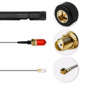 Qoltec 57046 Wi-Fi antenna 2.4/2.5 GHz | 5.1/5.8 GHz | 5dBi | omnidirectional | Indoor