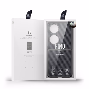 Dux Ducis Fino tapauksessa on valmistettu nylon materiaalista Huawei P50 Pocket musta