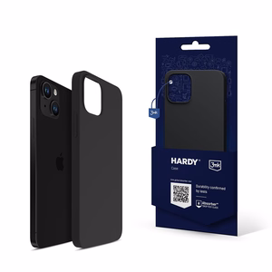 3mk Hardy Silikoninen MagCase iPhone 14 Plus:lle - harmaa