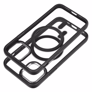 Suojakuori iPhone 11 PRO:lle Color Edge Mag Cover yhteensopiva MagSafe musta