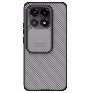 Nillkin CamShield Pro -suojakuori Xiaomi 15T -mallille, läpikuultava musta