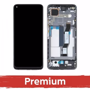 LCD-näyttö Xiaomi Mi 10T / 10T Pro kehyksellä / Lunar Silver / OEM
