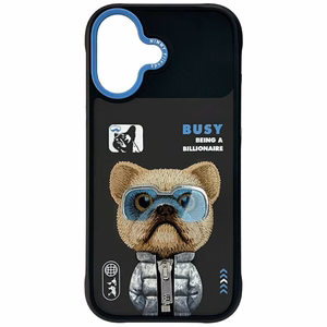 Nimmy Cool&Cute 2.0 Nag Suojakuori iPhone 17:lle - Musta