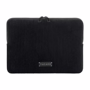 Tucano Velluto 2 -neopreenisuojatasku samettipinnalla 14 tuuman MacBook Prolle ja 13 tuuman kannettaville tietokoneille, musta