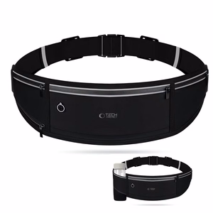 Tech-Protect M3 Universal Sport Waist Bag - Black