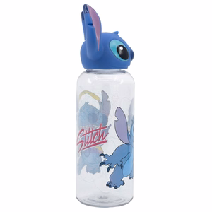 Disney Stitch Flowers -juomapullo 3D-korkilla, 560 ml
