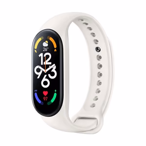 Silikoninen hihna Xiaomi Mi Band 5 / 6 / 7:lle hiekka (11)