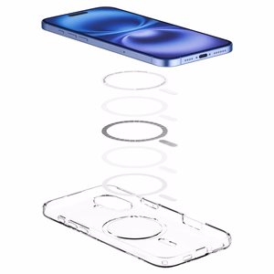 Spigen Liquid Crystal Mag MagSafe Suojakuori iPhone 16 - kirkas