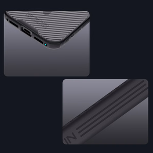 Nillkin CamShield Pro MagSafe-yhteensopiva suojakuori iPhone 17 Pro Max:lle - läpinäkyvä musta