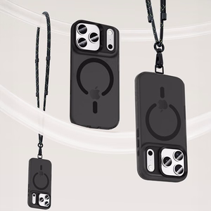 Benks Magneettinen Lucid Armor Suojakuori (K069) iPhone 17 Pro:lle musta (Camera Control Button)