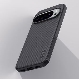 Nillkin Super Frosted Shield Pro Suojakuori Google Pixel 10/10 Pro:lle - Musta