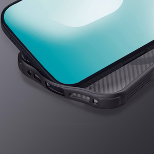 Nillkin CamShield Pro MagSafe-yhteensopiva suojakuori iPhone 17 Pro Max:lle - läpinäkyvä musta