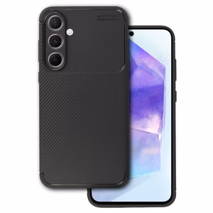 Tel Protect Carbon Elite Samsung Galaxy A55 5G:lle musta