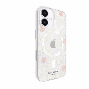 MagSafe-yhteensopiva Kate Spade New York Hollyhock -suojakuori Apple iPhone 16:lle