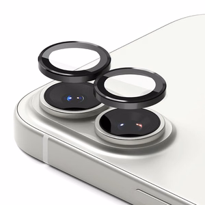 Ringke Camera Frame Näytönsuoja 2-pakkaus iPhone 17:lle - Musta