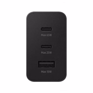 65 W verkkolaturi Power Delivery- ja Quick Charge -toiminnoilla, musta