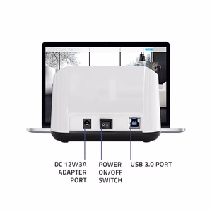 SATA III USB 3.0 Super speed 5Gb/s with Clonning function (Qoltec 50309 HDD SSD 2.5" 3.5" docking station)