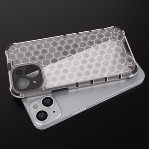 Honeycomb kotelo iPhone 14 Plus panssaroitu hybridi suojus sininen