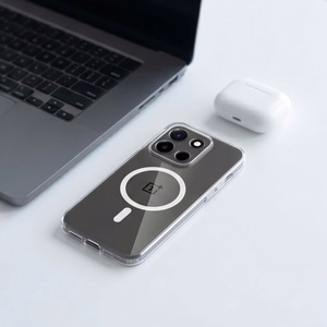 Tech-Protect FlexAir Hybrid MagSafe Case for OnePlus Nord 6 - Transparent