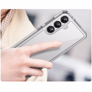 Outer Space Case geelikehyksellä Samsung Galaxy S25+ - Läpinäkyvä