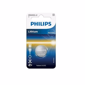 Akku PHILIPS CR2032 Lithium 1kpl Blister