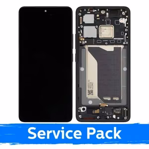 Xiaomi Poco F7 Ultra -yhteensopiva LCD-näyttö kehyksellä / musta / (huoltopakkaus)
