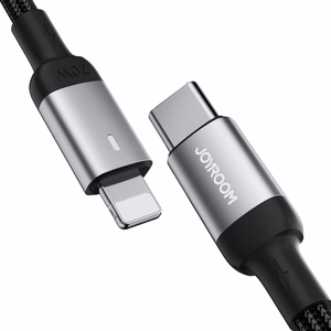 Joyroom Extraordinary Series A10 Lightning / USB-C PD 20W kaapeli 1.2 m - musta