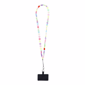 PIXIE Puhelimen nauha / narun pituus 68 cm (34 cm silmukassa) / kaulaan - tähdet