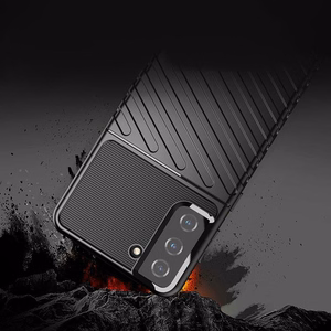 Thunder Case joustava panssarisuojus Samsung Galaxy S22 + (S22 Plus) sininen