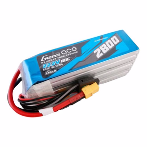 Gens ace G-Tech 2800mAh 22.2V 60C 6S1P LiPo-akku XT60-liittimellä